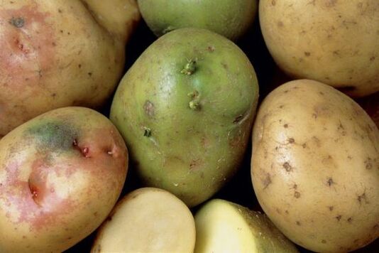 papas verdes para el dolor en las articulaciones de los dedos