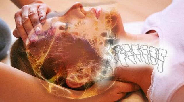 Cambios degenerativos en discos vertebrales para la osteocondrosis cervical