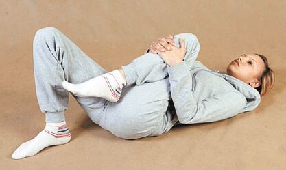 Ejercicios para la artrosis de la articulación de la rodilla.